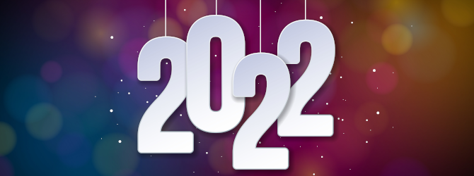 Illustration nouvelle année 2022