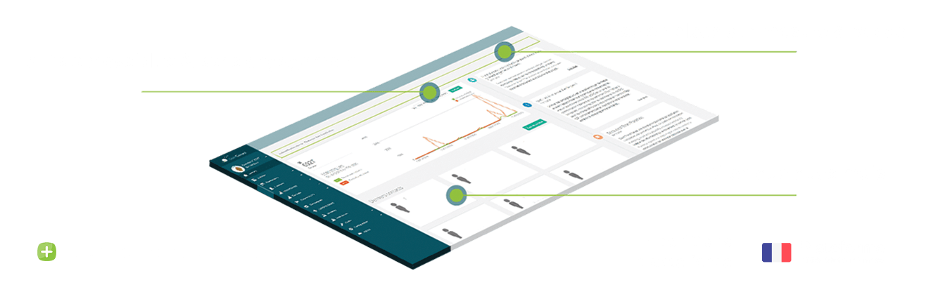 plateforme CRM marketing relationnel Hélium Connect en 3d